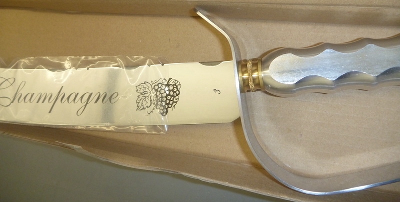   Champagne saber opening 